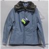 LADIES XS LIGHT BLUE JACKET - NEW