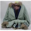 Image 1 : LADIES LARGE/XL WOLF TRIM INUVIK PARKA WOOL
