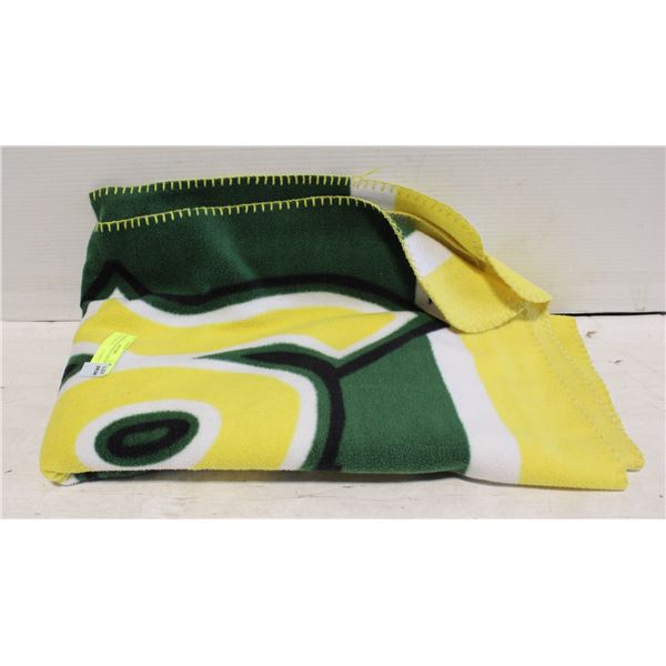 EDMONTON ESKIMOS THROW FLEECE-ESTATE
