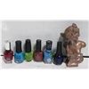 Image 1 : 6 NEW NAME BRAND NAIL POLISH &
