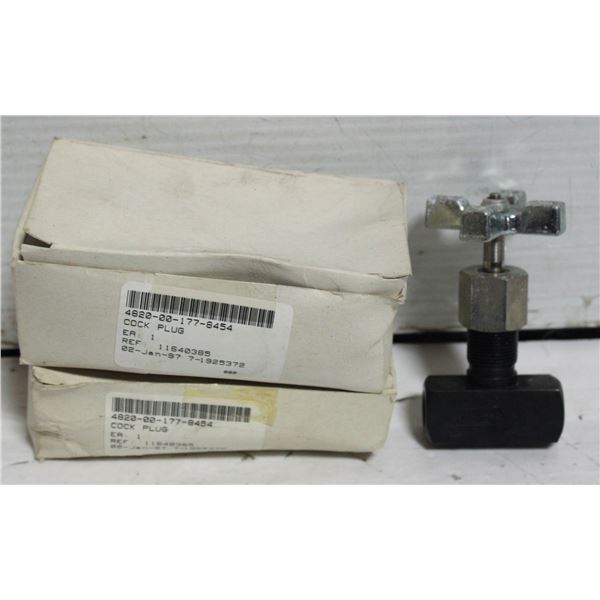 PARKER NEEDLE VALVE MV400S SET OF 2 NEW