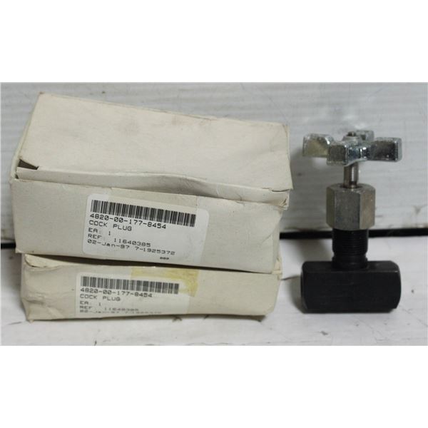 PARKER NEEDLE VALVE MV400S SET OF 2 NEW