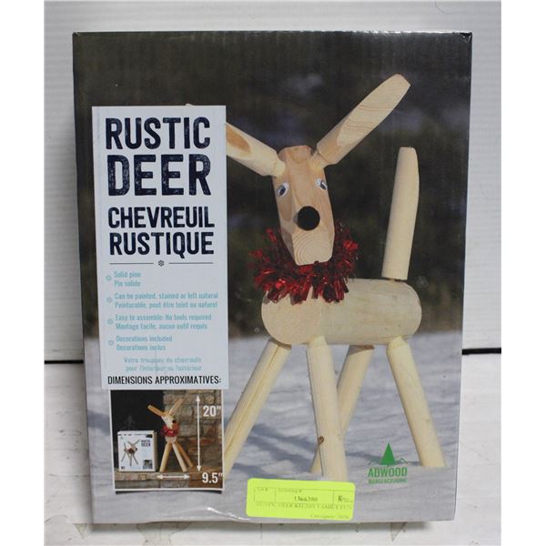 RUSTIC DEER KIT,DIY FAMILY FUN