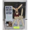 Image 1 : RUSTIC DEER KIT,DIY FAMILY FUN