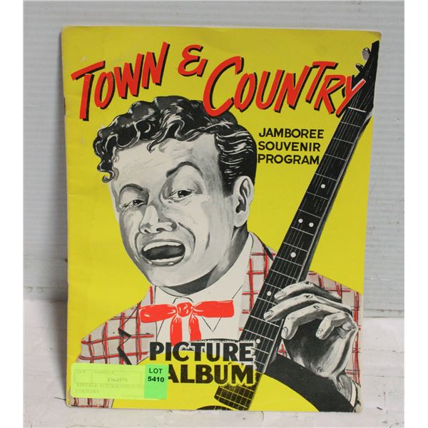 VINTAGE AUTOGRAPHED TOWN & COUNTRY