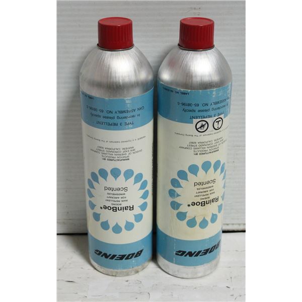 RAINBOW RAIN REPELLENT FOR AIRCRAFT WINDSHIELDS