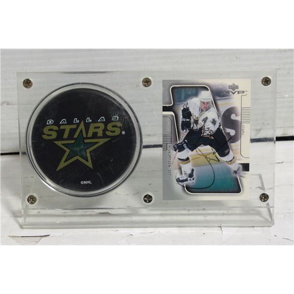 JOE NIEUWENDYK AUTOGRAPHED UD CARD W/DALLAS