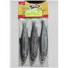 Image 1 : 3 PACK BLUE HERRING ARTIFICIAL BAITFISH TUNABLE