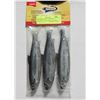Image 1 : 3 PACK BLUE BACK HERRING ARTIFICIAL BAITFISH