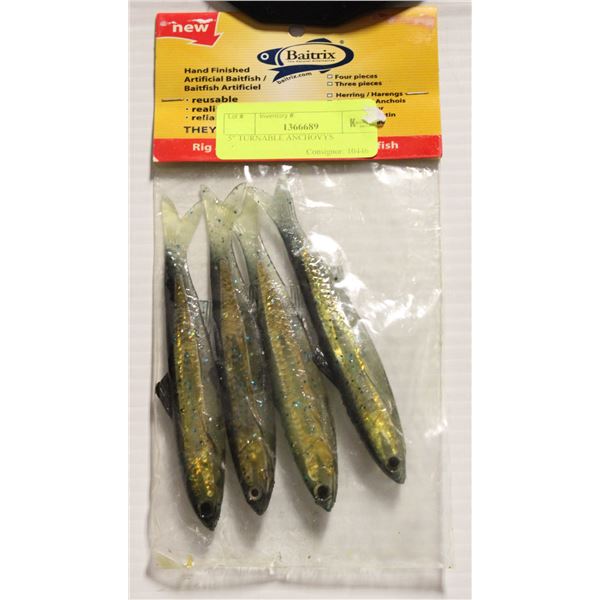5" TURNABLE ANCHOVYS
