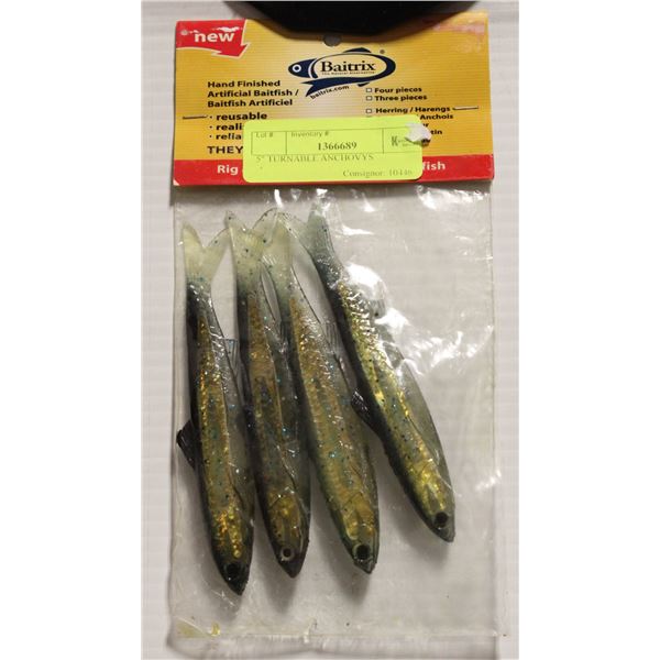 5" TURNABLE ANCHOVYS