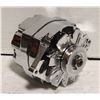 Image 1 : CHROME 100 AMP CHEVY ALTERNATOR UNTESTED