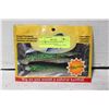 Image 1 : 4 PACK HOLOGRAPHIC GREEN ARTIFICIAL BAITFISH 5"
