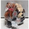 2-VINTAGE BEANIE BABIES 1997 XMAS SEAL & DEER