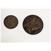 Image 2 : ESTATE ANTIQUE COINS 1921 & 1933 TOGETHER