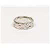 Image 1 : NEW SILVER TONE SIZE 7 PAISLEY DESIGN RING