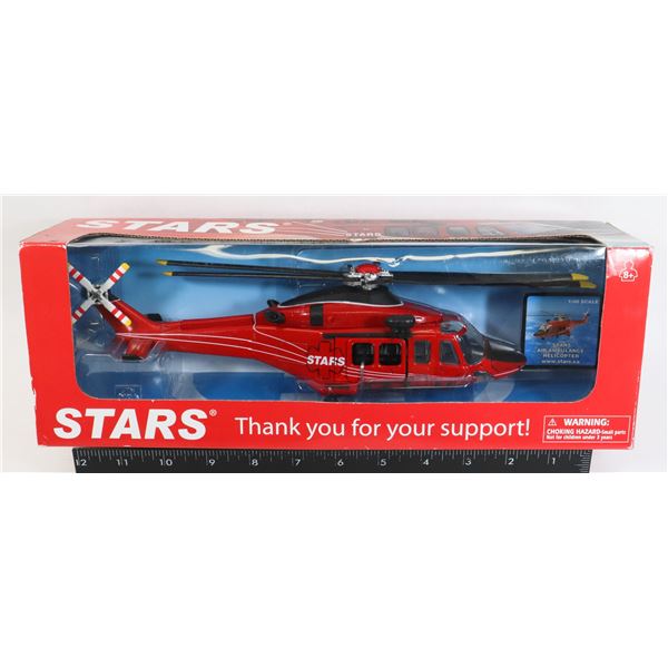 STARS AIR AMBULANCE DIE CAST HELLICOPTER