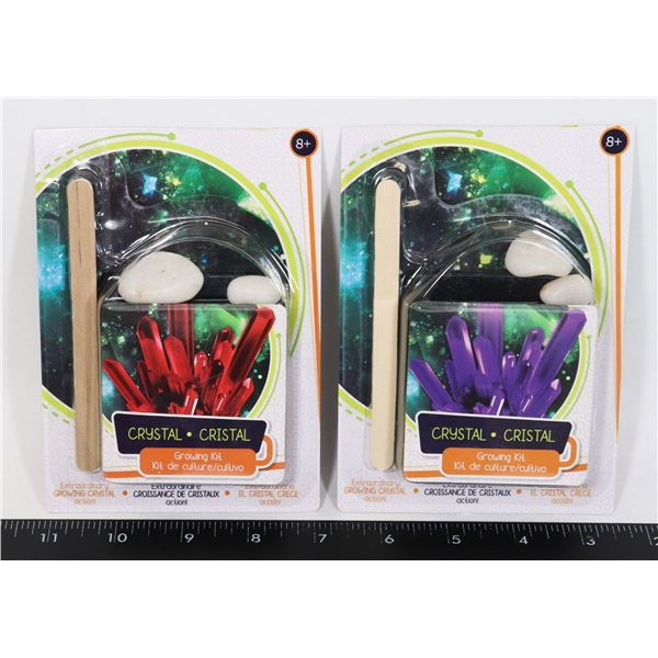 TWO NEW CRYSTAL GROWING KITS