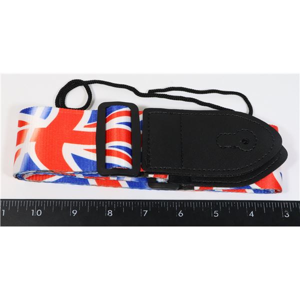 NEW ADJUSTABLE BRITISH FLAG PATTERN GUITAR STRAP