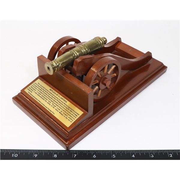 REPLICA OF A "LANTAKA" CANNON 16 HUNDRED