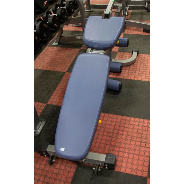 EUROTEC ADJUSTABLE INCLINE WEIGHT LIFTING BENCH