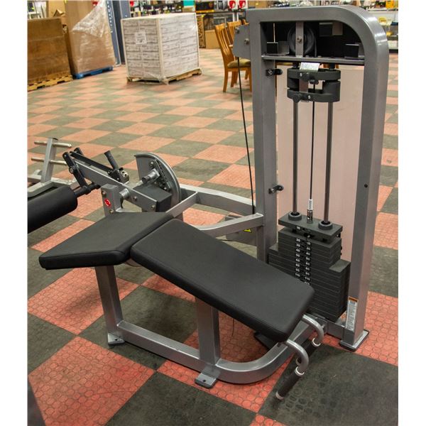 HAMMER STRENGTH LEG CURL MACHINE PLATE LOADED