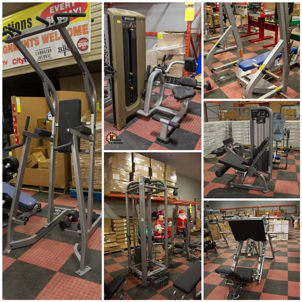 GYM CLOSE-OUT EQUIPMENT AND ACCESSORIES