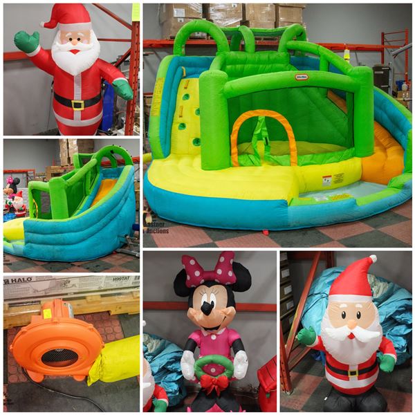 FEATURED CHRISTMAS INFLATIABLES & CASTLE