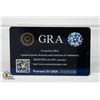 Image 2 : #1190-1.00 CT GRA CERTIFIED ROUND BRILLIANT CUT