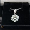 Image 1 : #1187-3.00 CT GRA CERTIFIED ROUND BRILLIANT CUT