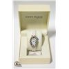 Image 1 : NEW ANNE KLEIN SWAROVSKI CERAMIC OVAL WATCH