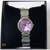 Image 1 : NEW SEIKO SOLAR LADIES WATCH, 33 MM CASE