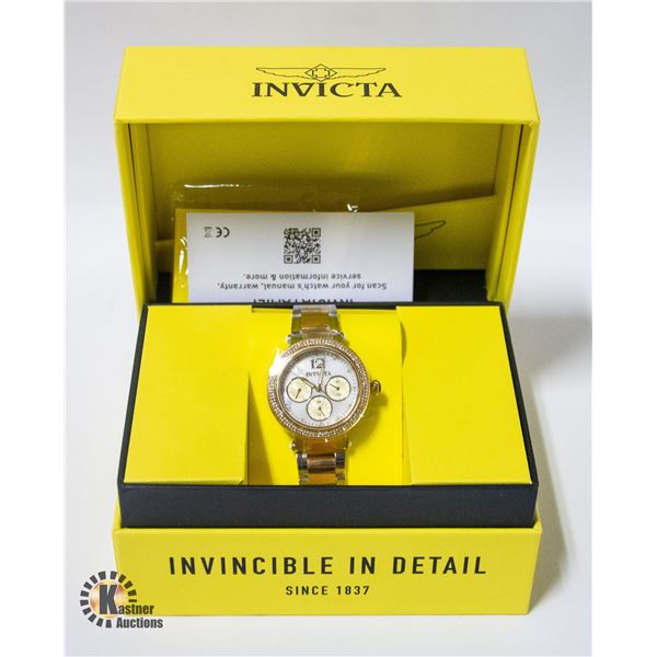 NEW INVICTA BOLT LADIES MOTHER OF PEARL WATCH