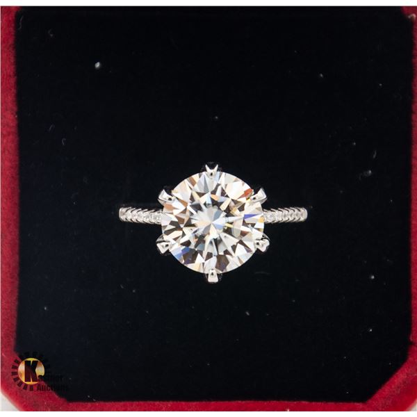 #1134-5.00 CT GRA CERTIFIED ROUND BRILLIANT CUT