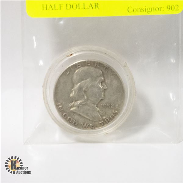 1952 U.S. SILVER LIBERTY BELL HALF DOLLAR