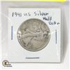 Image 1 : 1941 U.S. SILVER WALKING LIBERTY HALF DOLLAR
