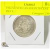 Image 1 : 1964 SILVER CANADIAN 50 CENT PIECE