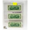 Image 2 : 3X $2 US NOTES SEQUENTIAL
