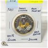 Image 1 : 2011 PARKS CANADA 92.5% SILVER DOLLAR
