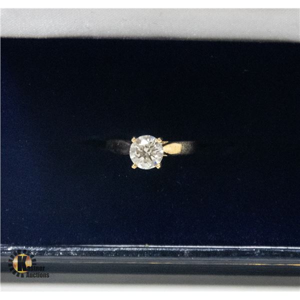 BZ2053-54C 10K 2.3G LAB DIAMOND 1.05CT RING