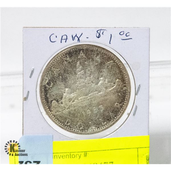 1965 CANADIAN  DOLLAR COIN