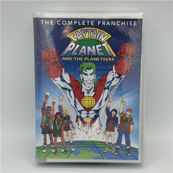 BRAND NEW DVD CAPTAIN PLANET & PLANETEERS