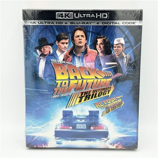 BRAND NEW 4K BLU-RAY - DIGITAL BACK TO THE