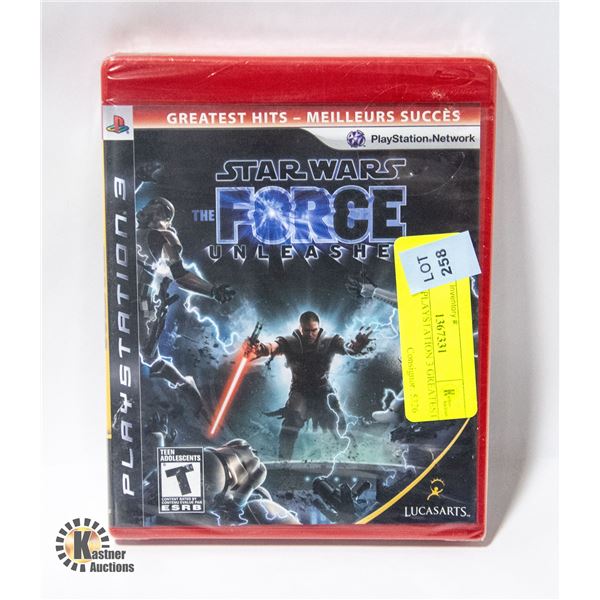 SEALED PLAYSTATION 3 GREATEST HITS