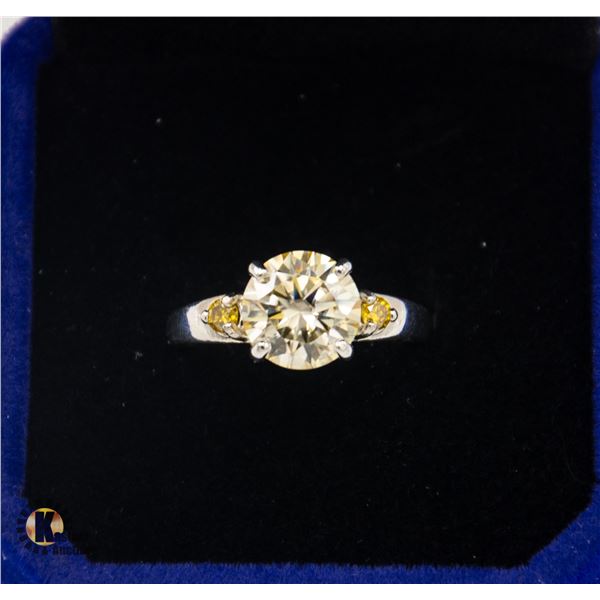 #1152-3.00 CT GRA CERTIFIED ROUND BRILLIANT CUT