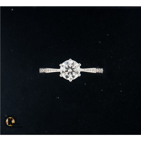 #1142-1.00 CT GRA CERTIFIED ROUND BRILLIANT CUT