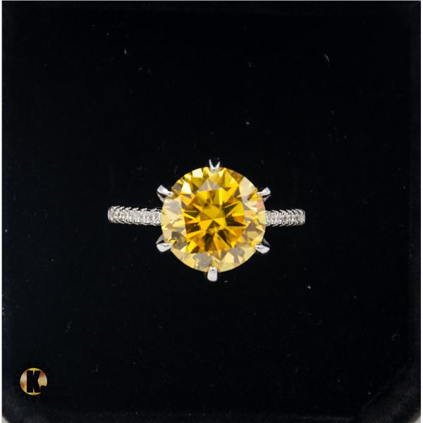 #1195-5.00 CT GRA CERTIFIED ROUND BRILLIANT CUT