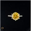 Image 1 : #1195-5.00 CT GRA CERTIFIED ROUND BRILLIANT CUT