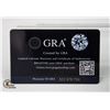 Image 2 : #1189-1.00 CT GRA CERTIFIED ROUND BRILLIANT CUT