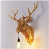 Image 1 : NEW OKOOI DEER HEAD DECORATIVE WALL LAMP
